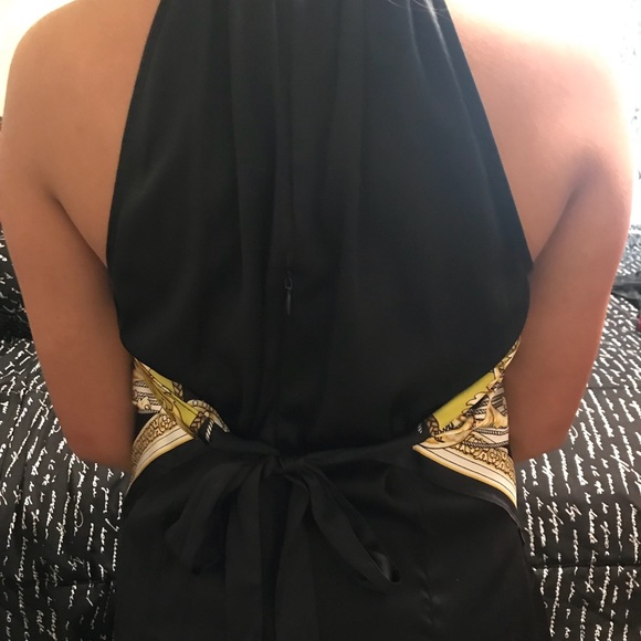 Cache Yellow multi colored blouse - Picture 5 of 6